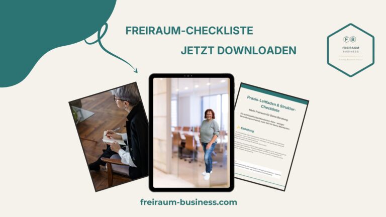 Kostenlose Freiraum-Checkliste für strukturierte Business Prozesse